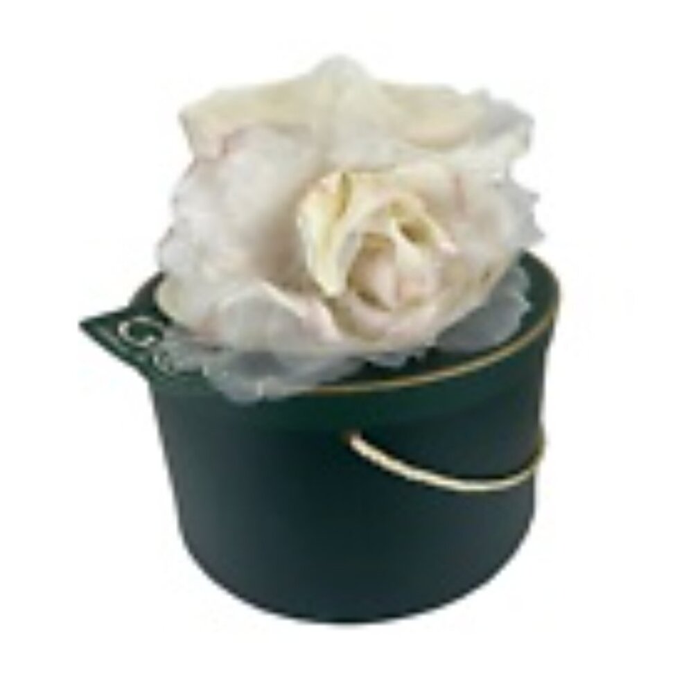 LOUISE GREEN MILLINERY 6050 KYES NATURAL STRAW HAT W/ FLOWER /w TAGS Wedding - Picture 4 of 16